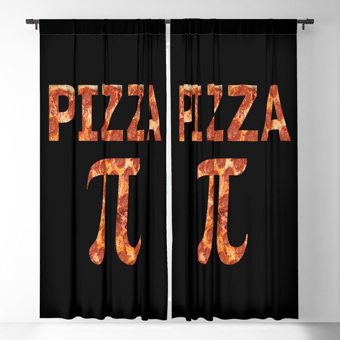 Pizza Pi Blackout Curtain