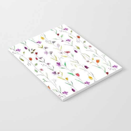 Floral pattern Notebook