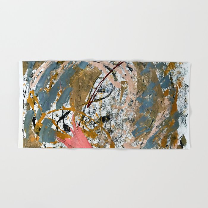 Symphony 2 Colorful Abstract Piece In Gray Brown Pink Black