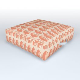 Madeleines pattern Outdoor Floor Cushion