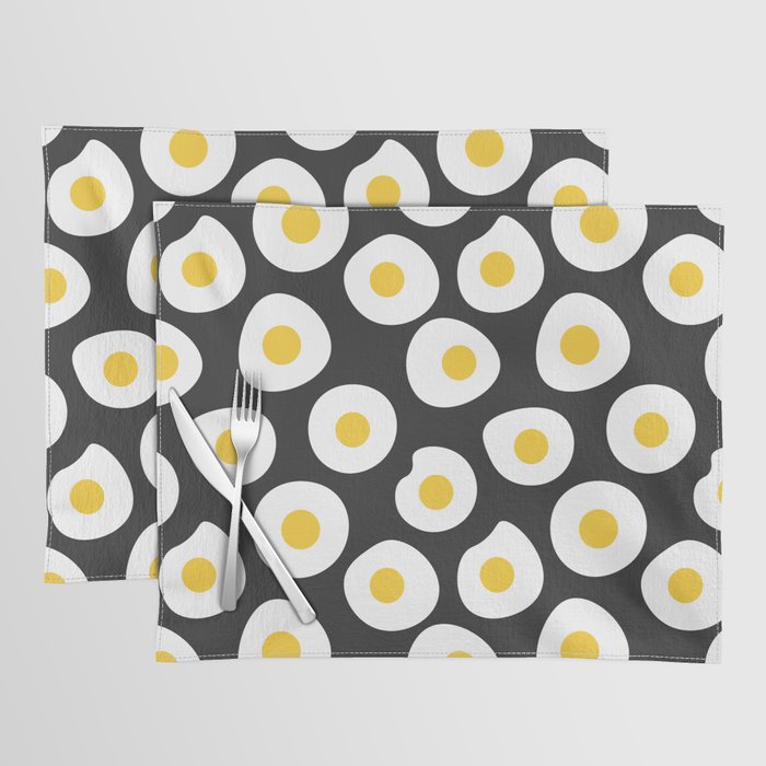 Egg Slice Pattern Placemat