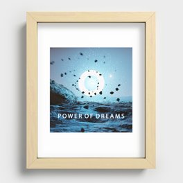 Power of dreams Recessed Framed Print