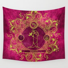 Zodiac - PinkLemon - Virgo Wall Tapestry