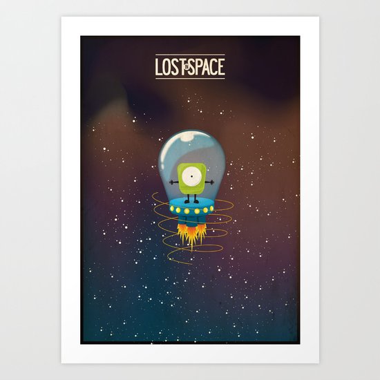 Lost in Space Art Print