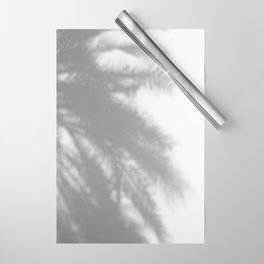 Tropical Leaf Shadow Wrapping Paper