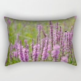 Field Flowers Rectangular Pillow