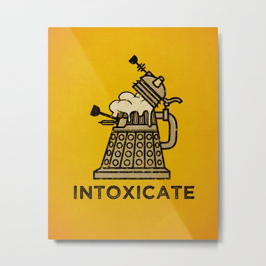 INTOXICATE V2 Metal Print