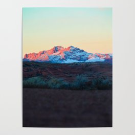Arizona Desert Sunset Poster