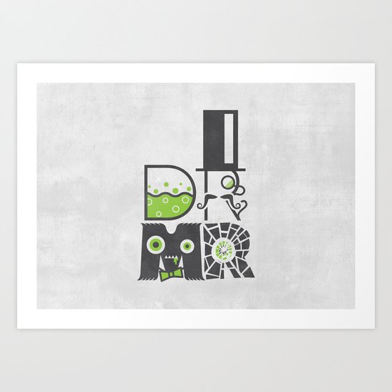 DR MR Art Print