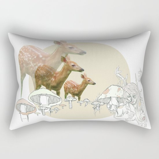 Deer, creatures Rectangular Pillow