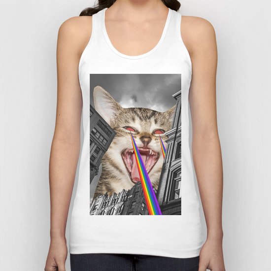 THE CAT STRIKES BACK Unisex Tank Top