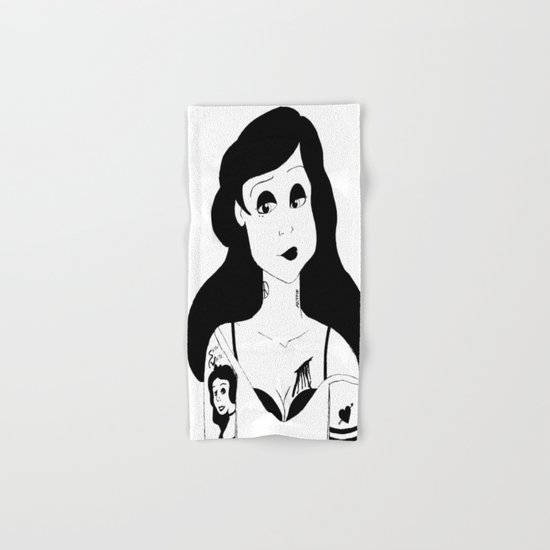 ARIEL THE LITTLE MERMAID (PUNK VERSION) II Hand & Bath Towel