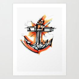 anchor Art Print