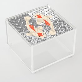 Koi Patterns Acrylic Box