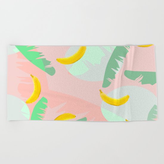 Rumba Banana Beach Towel