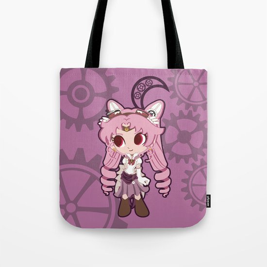 Steampunk Chibimoon - Sailor Moon Tote Bag