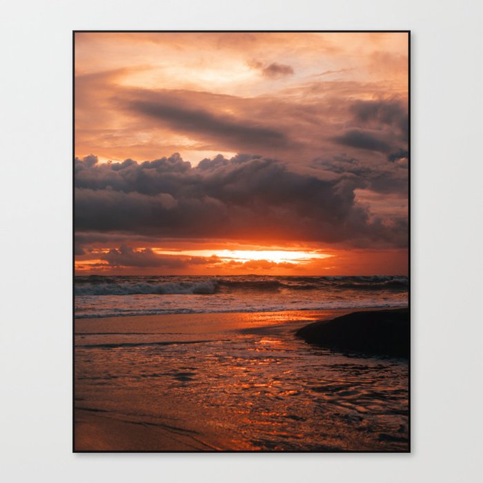 Balinese Sunset Canvas Print