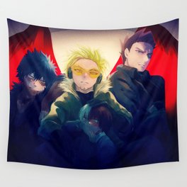 My Hero Academia Wall Tapestries For Any Decor Style Society6 Dabi my hero academia comic dub. my hero academia wall tapestries for