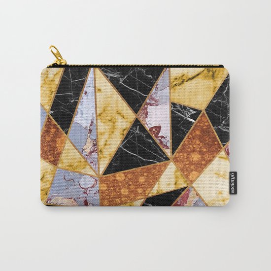 Abstract #458 Molten Metal & Marble Carry-All Pouch