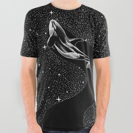 Starry Orca (Black Version) All Over Graphic Tee