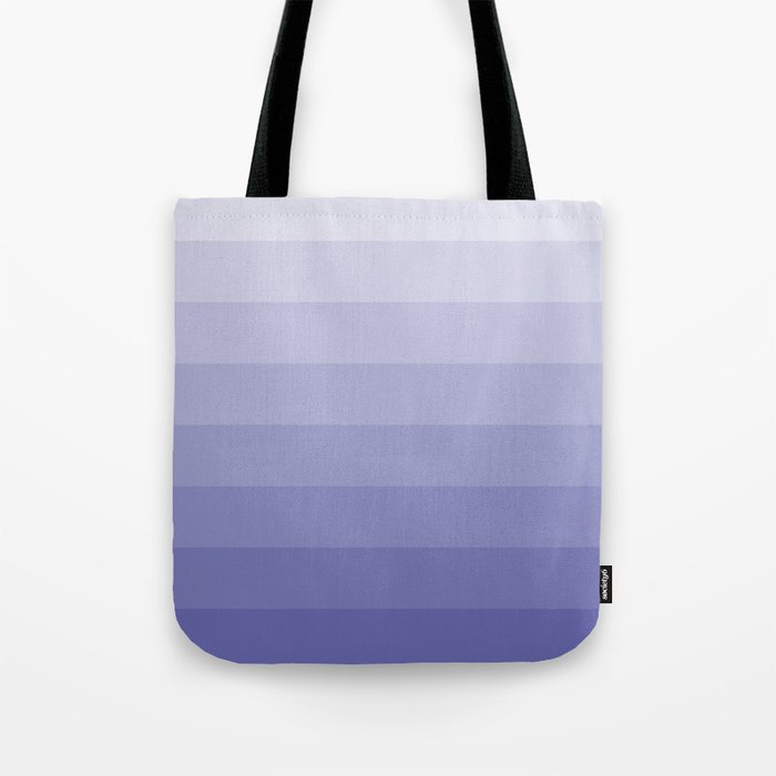 Very Peri Gradient Stripe II Tote Bag