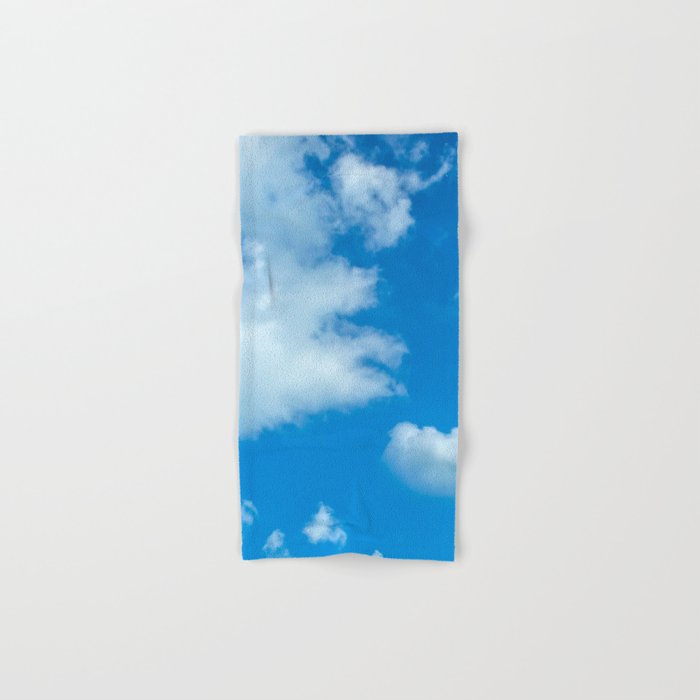 Blue sky and clouds Hand & Bath Towel