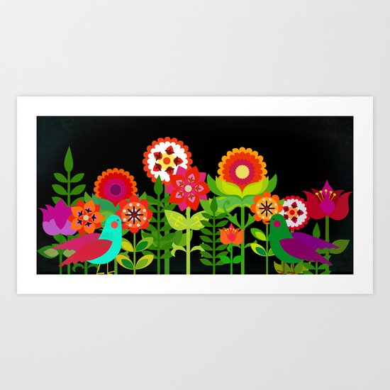 seventies bliss Art Print