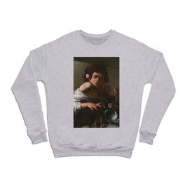  Caravaggio - Boy bitten by a Lizard Crewneck Sweatshirt