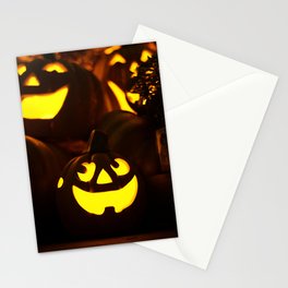 Halloween Jack Lantern Stationery Card