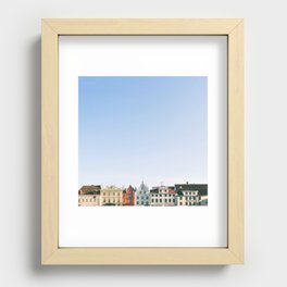 Toy Houses | ArchiMinimal Recessed Framed Print