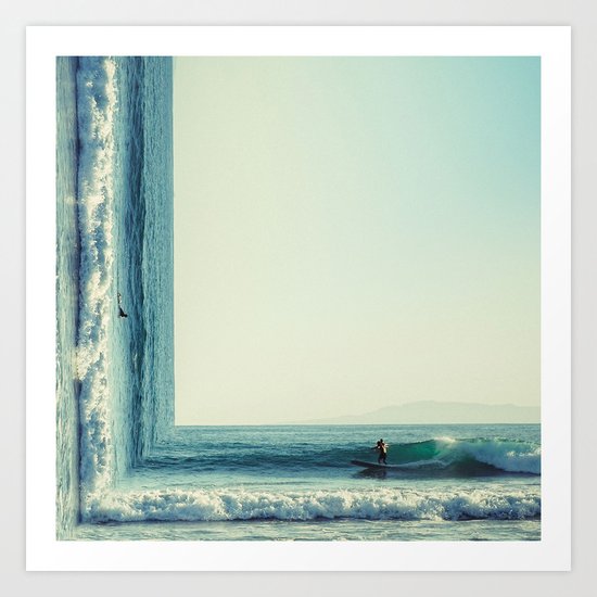 Surf's Up Art Print