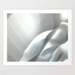 Fractal Folds  Art Print