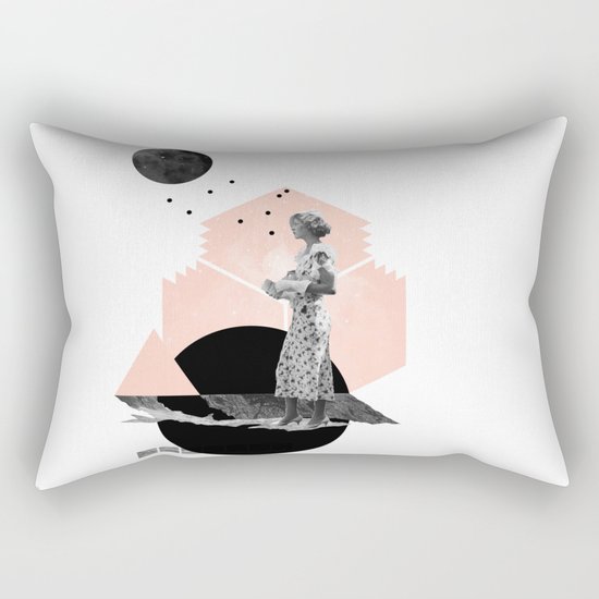 Too Late Rectangular Pillow