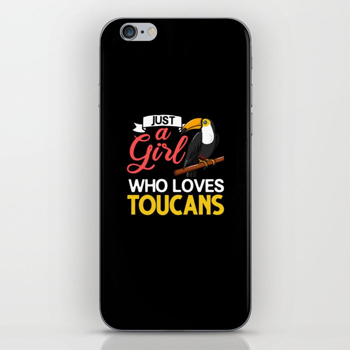 Toucan Bird Animal Tropical Cute iPhone Skin