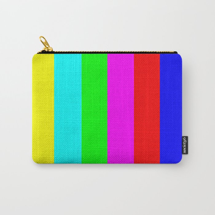  SMPTE color bars | TV Color Test Bars | Stand By Colour Bars Carry-All Pouch