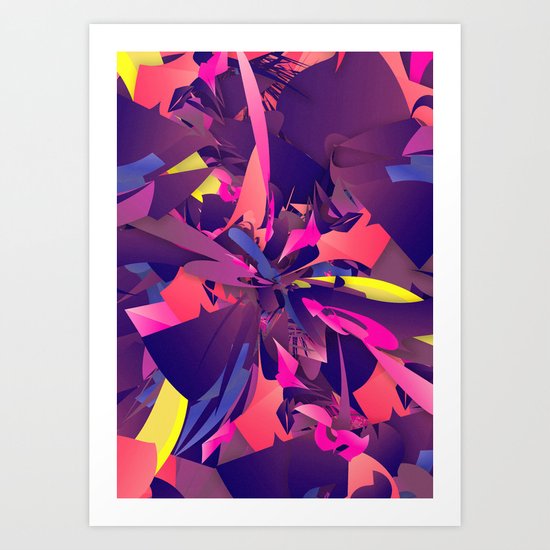 Psychotic Art Print