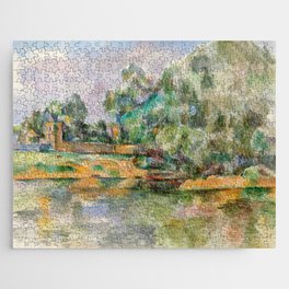 Paul Cézanne - Riverbank Jigsaw Puzzle