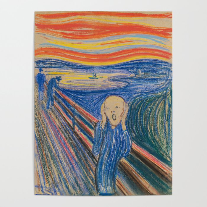 The Scream Edvard Munch Poster