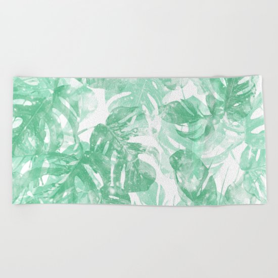 Lets Get Tropical Beach Towel