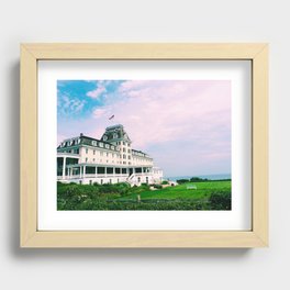 Ocean House Hotel in Watch Hill Rhode Island Recessed Framed Print
