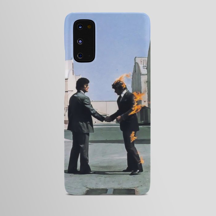 Wish You Were Here Pink Shake Hands Floyd Rock Band Android Case
