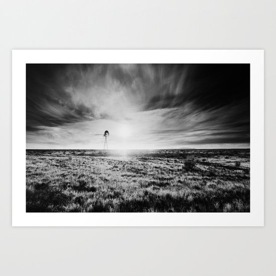 Windmill Art Print