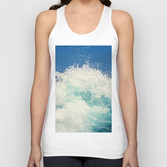 Water Splash Unisex Tank Top