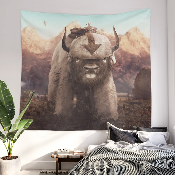 Appa in the Mountains Wall Tapestry by Gallery 94 Society6