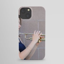 Jazz musician. iPhone Case