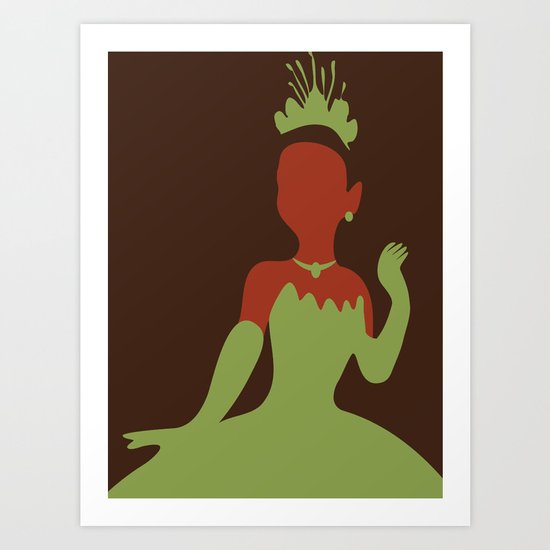 Tiana - Princess and the Frog Art Print