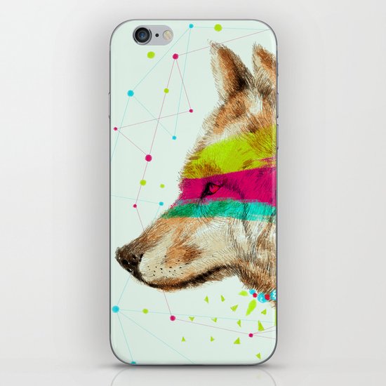 Cherokee Wolf II iPhone Skin