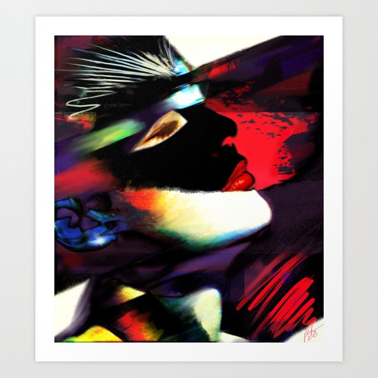 Sara#2 Art Print