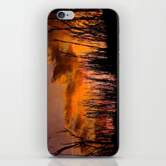 Fall's First Sunset iPhone & iPod Skin