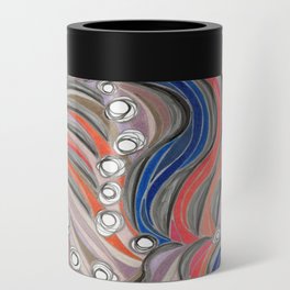 Swirls & Bubbles Can Cooler